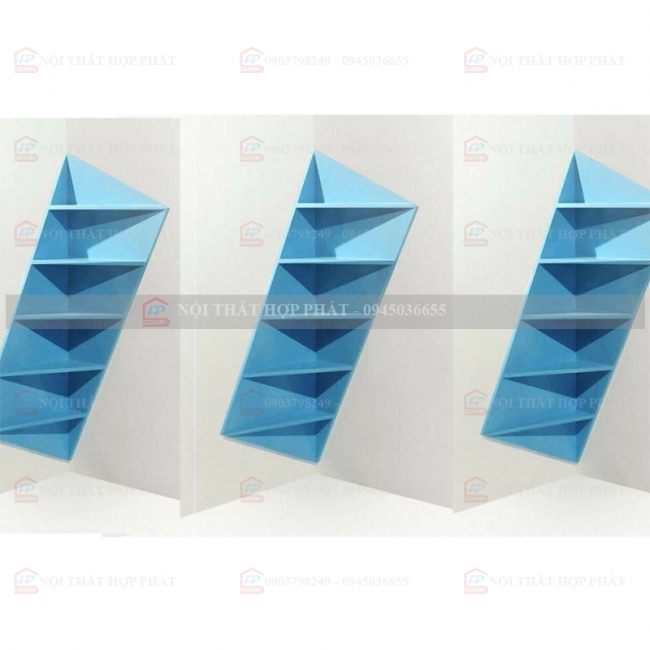 Tủ Sách - Kệ Sách - Kệ Trang Trí Gỗ KTTG025